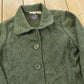 Vintage 2000s L.L. Bean Wool Bellandi Italian Fabric Shacket Women's M / Y2K Outdoor / Streetwear / Layering