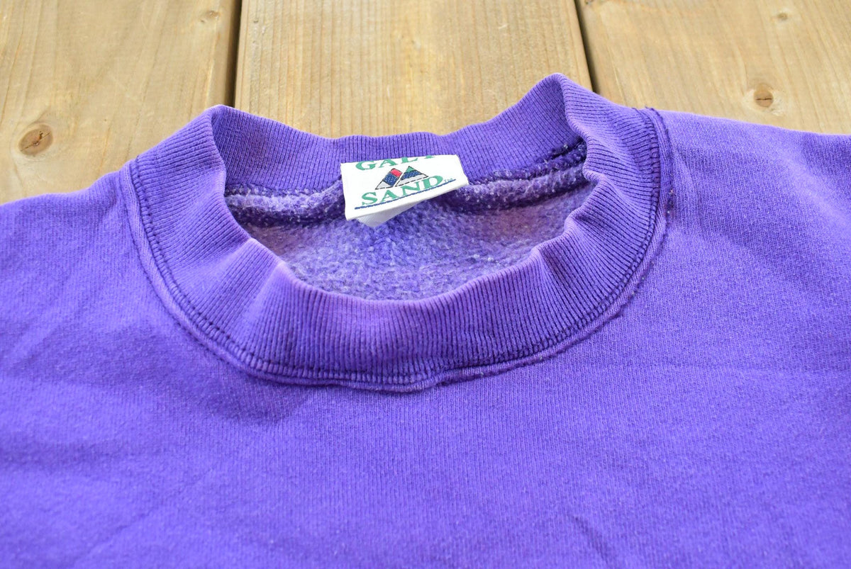 Vintage 1990s University Of Northern Iowa Panthers Embroidered Collegiate Crewneck Men's L