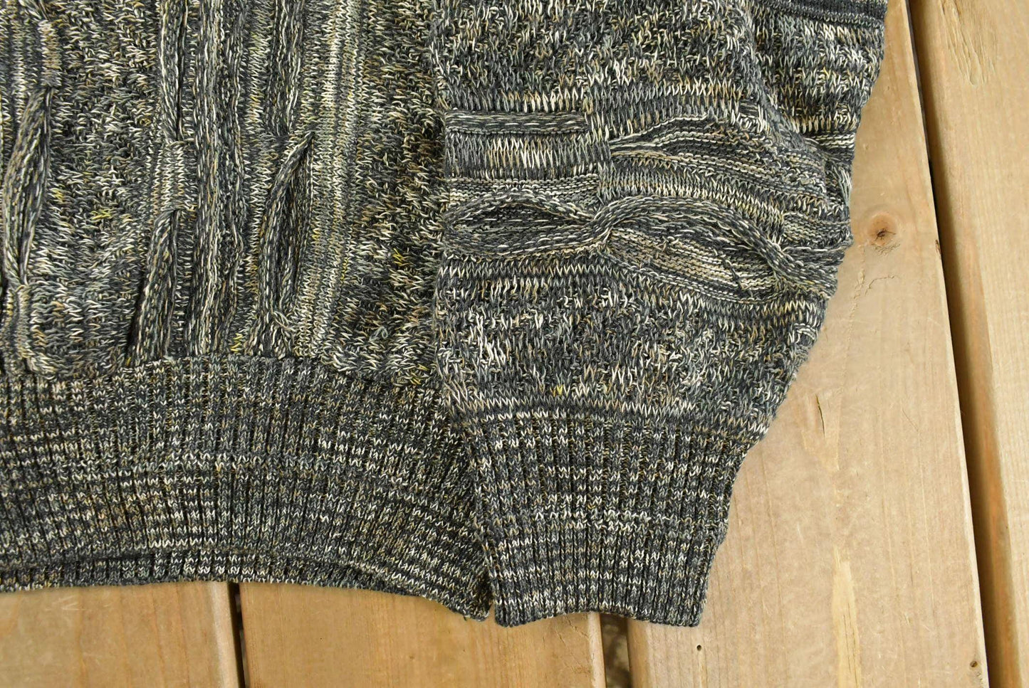 Vintage 90s Roundtree & Yorke Cable Knit Sweater, Men's Medium