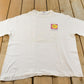 Vintage 1990 U.S. Open Tennis Graphic T-Shirt Mens XL / Wilson Official Ball Promo / 90s Flags Tennis Court / Single Stitch / Made In USA