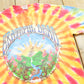 Vintage 2000s The Grateful Dead Sunrise Tie Dye Cropped T-Shirt Men's S