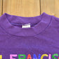 Vintage 1990s San Francisco Landmarks Graphic Travel Crewneck Sweatshirt Men's M
