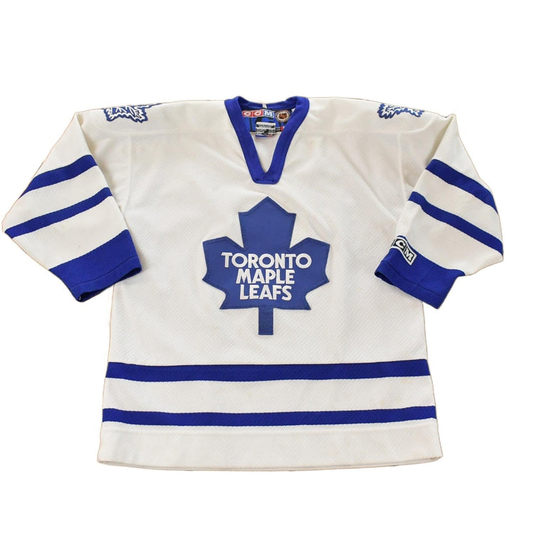 Vintage 2000s Toronto Maple Leafs NHL Hockey Jersey Youth L-XL