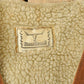 Vintage 1970s Steer Brand Western Leather Sherpa Lined Vest Jacket Men's L
