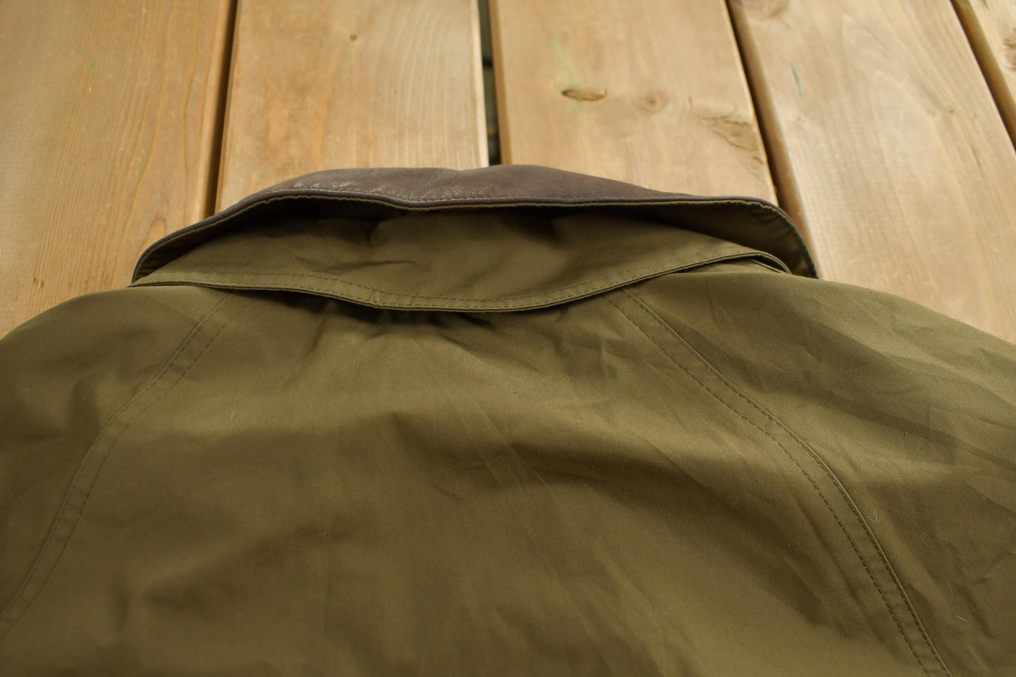 Vintage 1980s London Fog Full Length Trench Jacket Men's Medium