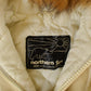 Vintage 1990s Northern Sun Fur Hood Polar Bear Art Wool Jacket Women's M
