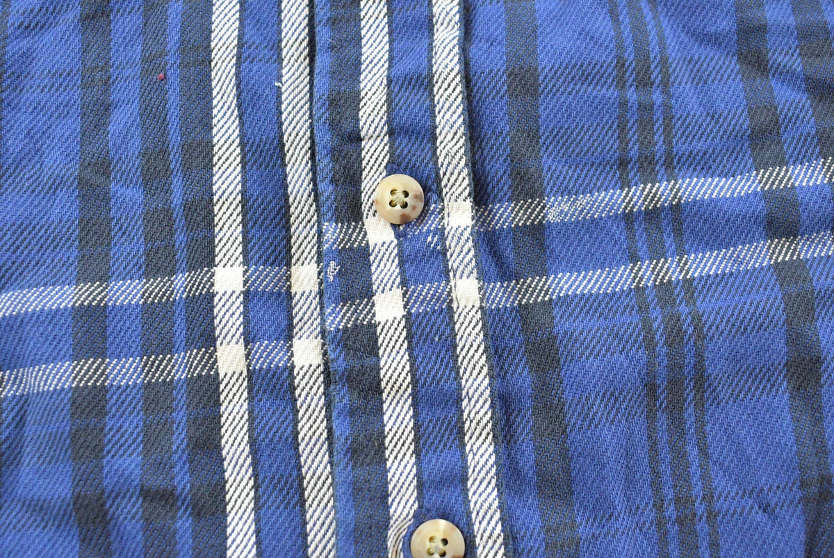 Vintage 2000s Carhartt Plaid Button Up Flannel Shirt Men's L