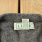 Vintage 1990s L.L. Bean Wool V Neck Knit Sweater Men's M