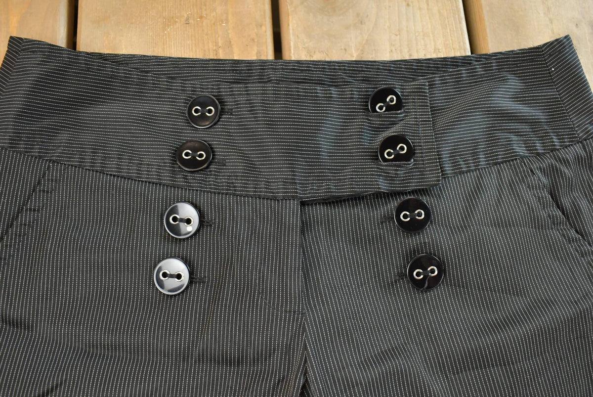 Vintage 1990s BFF Pinstripe Bell Bottom Pants Women's 32 x 31