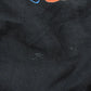 Vintage 1990s Halloween Pumpkin Raglan Crewneck Sweatshirt Men's M-L