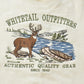 Vintage 1990s Whitetail Deer Nature Crewneck Sweatshirt Men's Medium