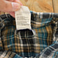 Vintage 1990s Wrangler Wrancher Plaid Flannel Pearl Snap Button Up Shirt Men's XL