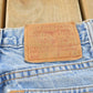 Vintage 1990s Levis Relaxed Fit Tapered Leg 550 Denim Blue Jeans Men's 26 x 28