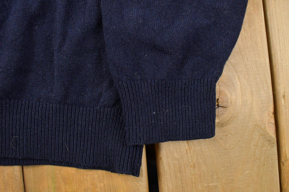 Vintage 2000s L.L. Bean Wool V Neck Knit Sweater Men's XL