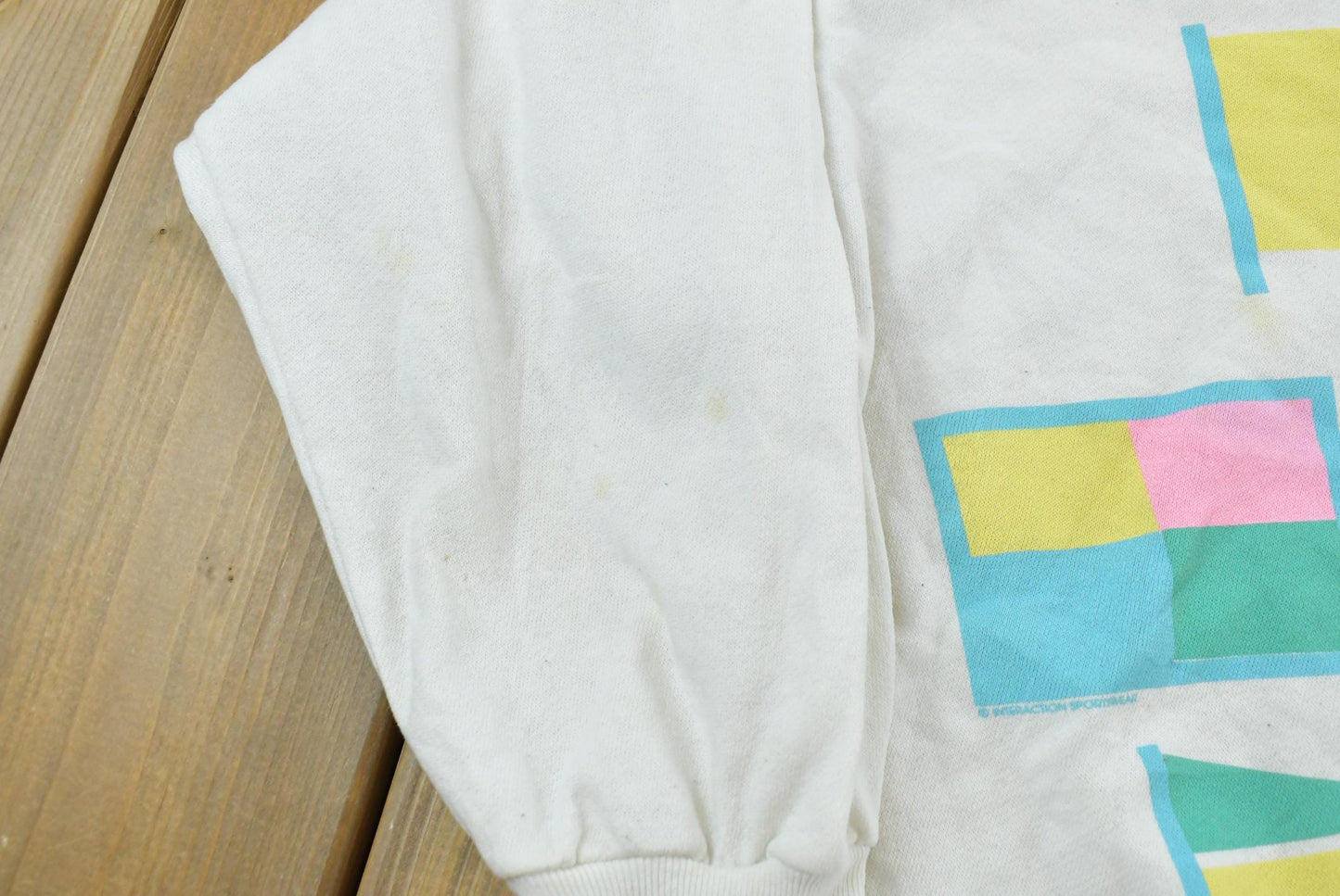 Vintage 1990s Calvin College Crewneck Sweatshirt Mens L