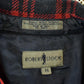 Vintage 1990s Robert Stock Wool Patchwork Plaid Button Up Flannel Shirt Men's M / Outdoors / Golf Shirt