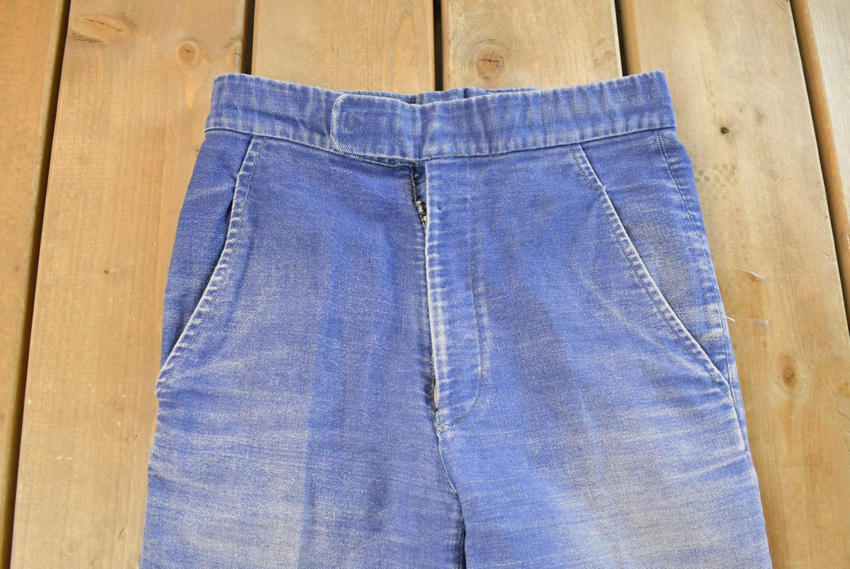 Vintage 1970s Son Flare Denim Jeans Women's 26 x 28