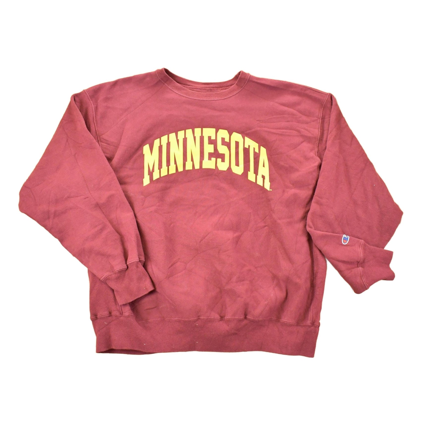 Vintage Y2K Champion Premium Reverse Weave Minnesota Crewneck Sweatshirt Men's XXL