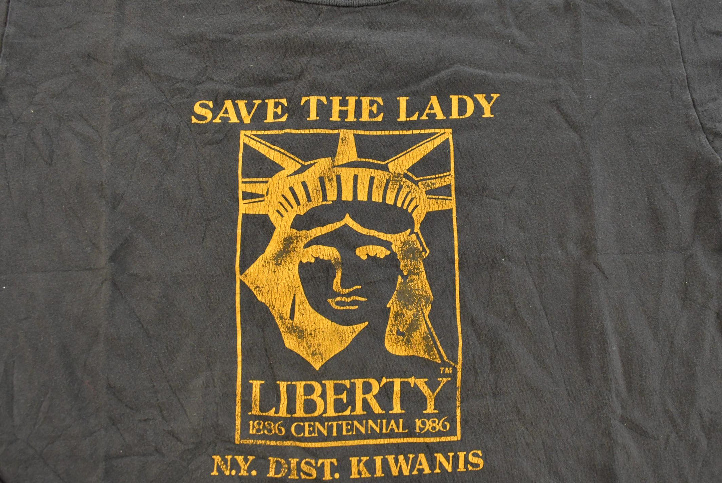 Vintage 1990s New York City Statue Of Liberty T-Shirt Men's XL