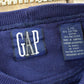 Vintage 1990s GAP Blank Blue Crewneck Sweatshirt Men's XL