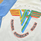 Vintage 1980 Van Halen Women and Children First Pyramids North American Tour Band Raglan T-Shirt Mens XS