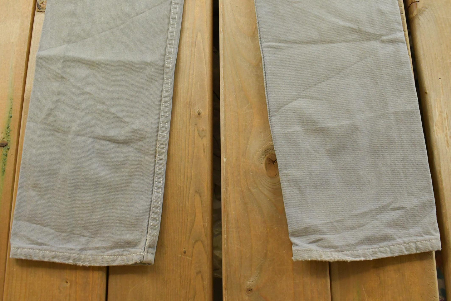 Vintage 1990s Levi's 501 Original Fit Gray Denim Jeans Men's 30 x 32