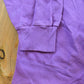 Vintage 1990s Champion Script Logo Purple Crewneck Sweatshirt Men's Medium