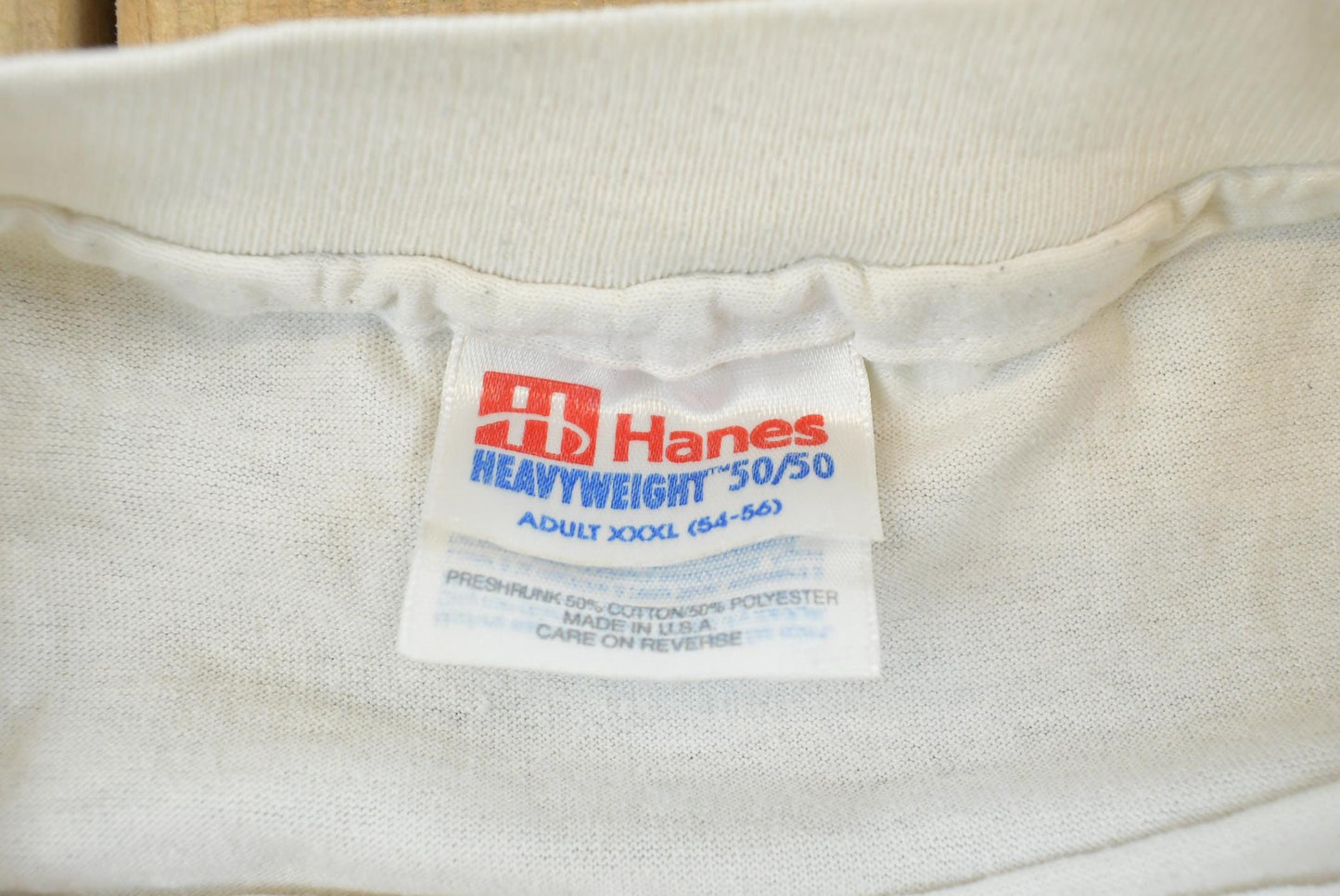Vintage 1990s Hanes Heavyweight Art T-Shirt Mens 3XL