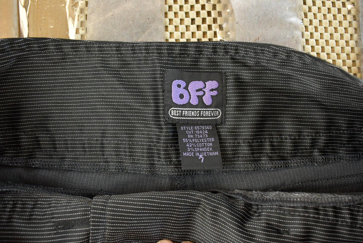Vintage 1990s BFF Pinstripe Bell Bottom Pants Women's 32 x 31