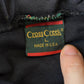 Vintage 1990s Cross Creek Turtleneck Blank Black Long Sleeve T-Shirt Mens M