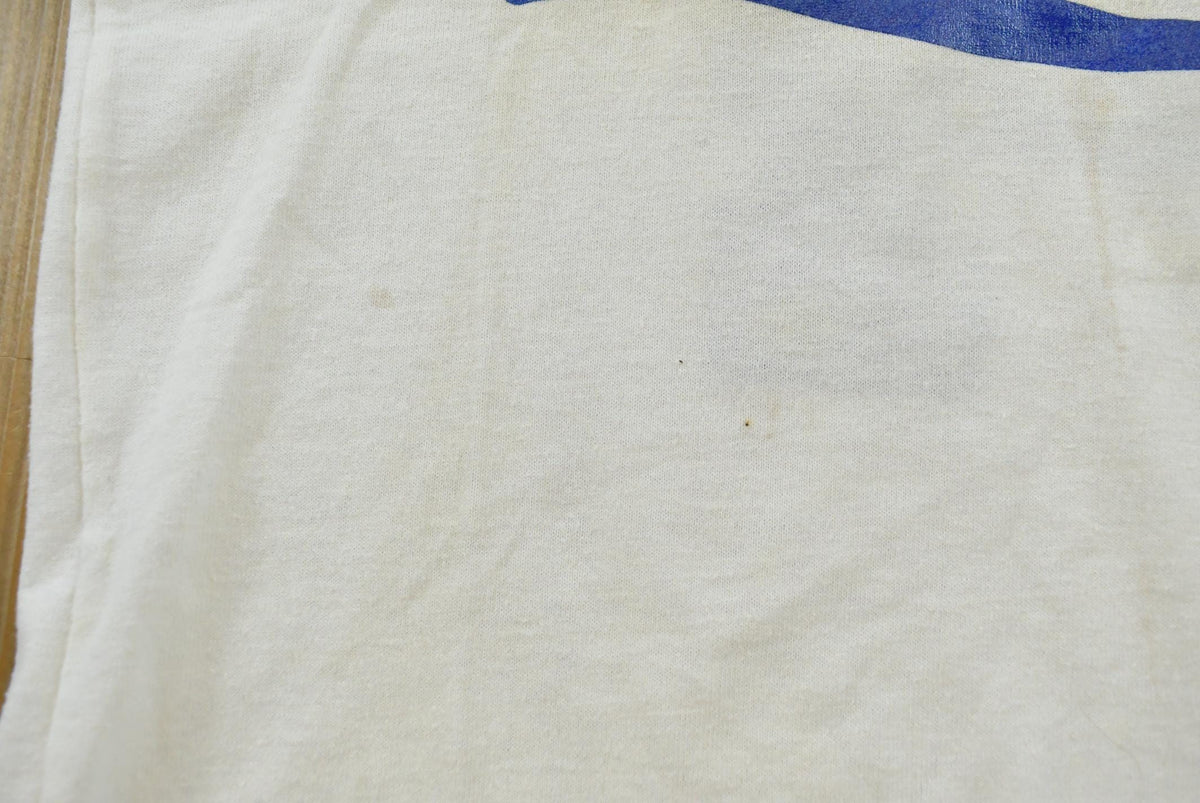 Vintage 1980s Leaside Softball Dragonflys Ringer T-Shirt Youth M