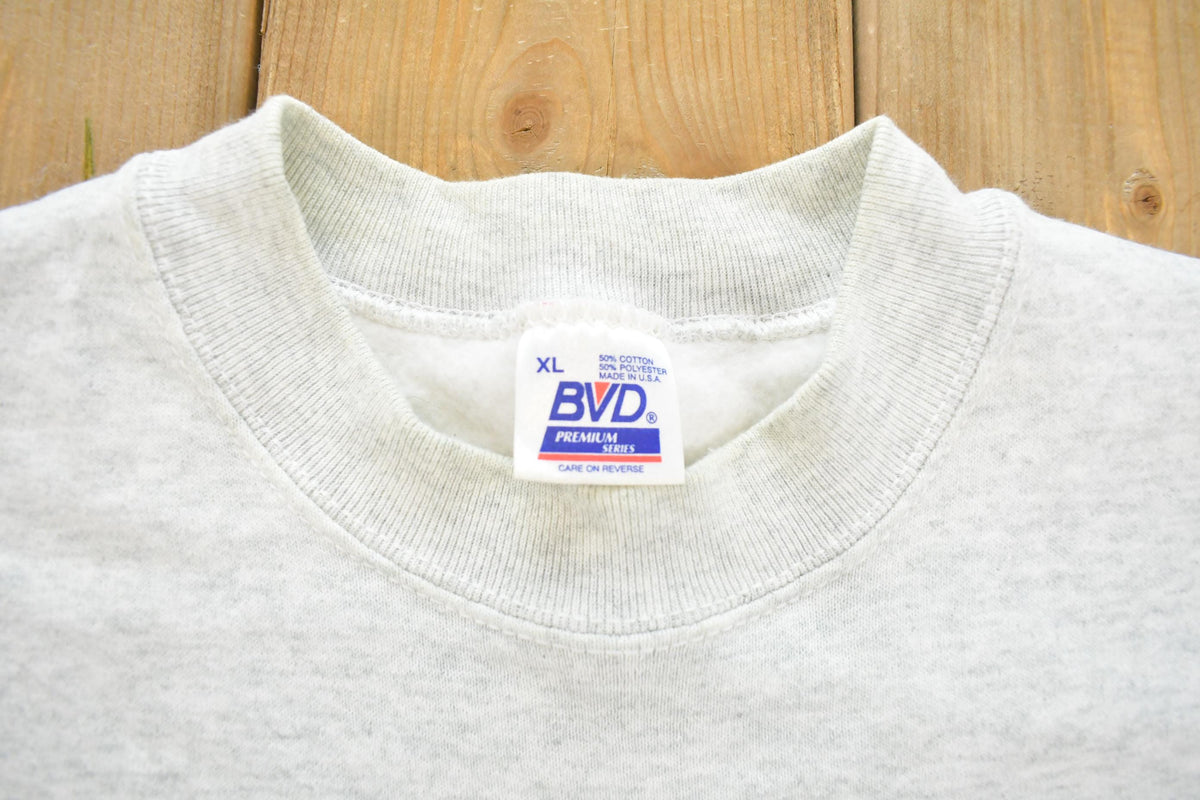 Vintage 1990s San Francisco Embroidered Travel Crewneck Sweatshirt Men's XL