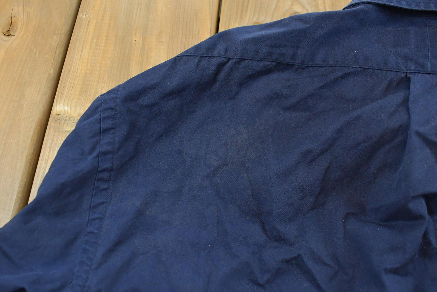 Vintage 1990s Ralph Lauren Marlowe Blue Button Down Shirt Men's XL
