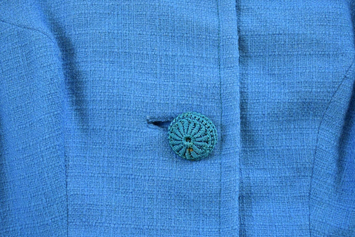 Vintage 1970s Jackie Stuart Button Up Blazer Jacket Youth M