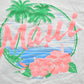 Vintage 1980s Maui Hawaii Embroidered Graphic T-Shirt Men's L