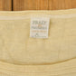 Vintage 1990s Fraly Wool Silk Blank Beige T Shirt Women's M