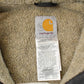 Vintage 2000s Carhartt Hooded Sherpa Lined Jacket Mens M