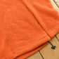 Vintage 1990s American Eagle Quarter Zip Orange Deep Pile Fleece Sweater Mens L