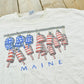 Vintage 2002 Maine Street Stars & Stripes Souvenir T-Shirt Men's XL