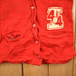 Vintage 1944 Embroidered Collegiate Knit Cardigan Sweater Men's S
