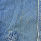 Vintage 1990s Disney Mickey Mouse Mick's Maulers Baseball Embroidered Jean Jacket Youth Small