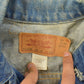 Vintage 1990s Levi's Denim Jean Trucker Jacket Men's S