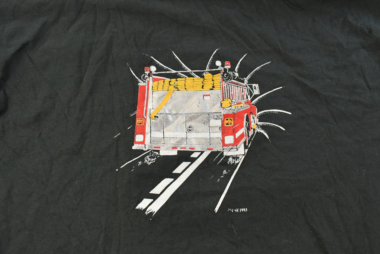 Vintage 1980s Trucker Graphic T-Shirt Men's XL