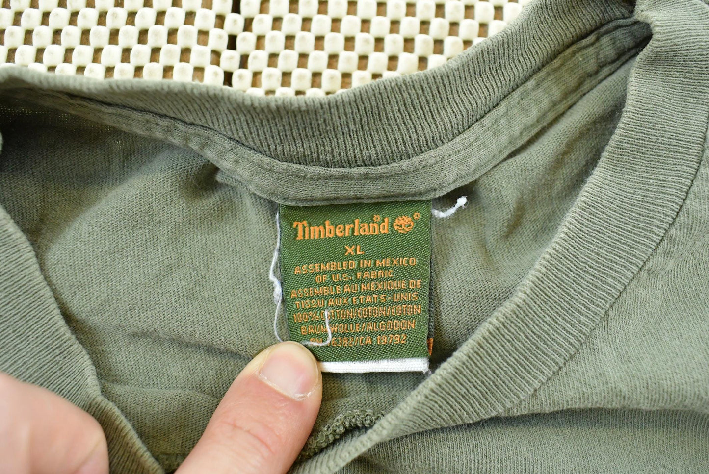 Vintage 1990s Timberland Long Sleeve Graphic T-Shirt Men's XL