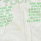 True Vintage 1985 Crosby Stills Nash Daylight Again Tour Raglan T-Shirt Men's M