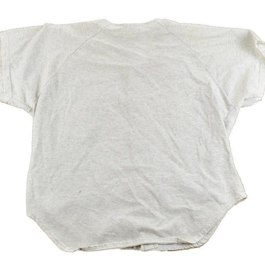 Vintage 1990s Bike KU University Collegiate Baseball Button Up T-Shirt Men's XL