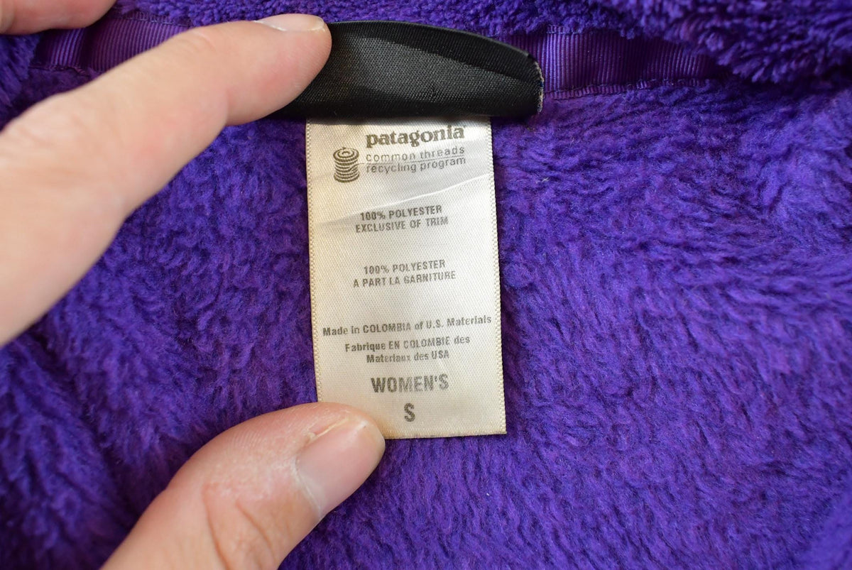 Vintage 2000s Patagonia Fleece Outdoorsman Full Zip Sweater Women's M