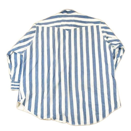 Vintage 1990s Wrangler X Long Tails Western Button Up Shirt Men's XXL