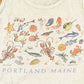 Vintage 1990's Portland Maine Souvenir Travel Tank Top Men's L