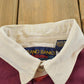 Vintage 1990s Grand Banks Outfitters Rugby Quarter Button Up Long Sleeve Polo Shirt Men's L